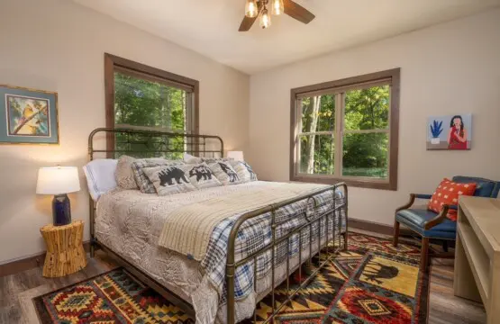 Hilton Hideaway bedroom with king bed