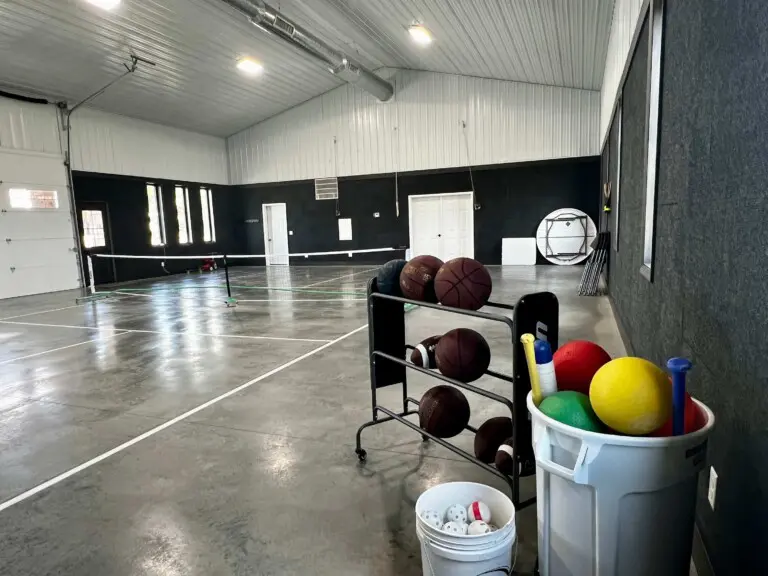 Millhart Lodge Sugarcreek Ohio Climate controlled gym