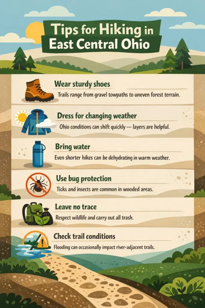 Tips for Hiking in Ohio