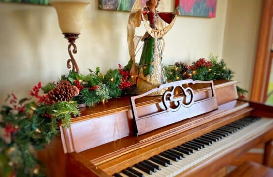 Liberty Hill Lodge piano