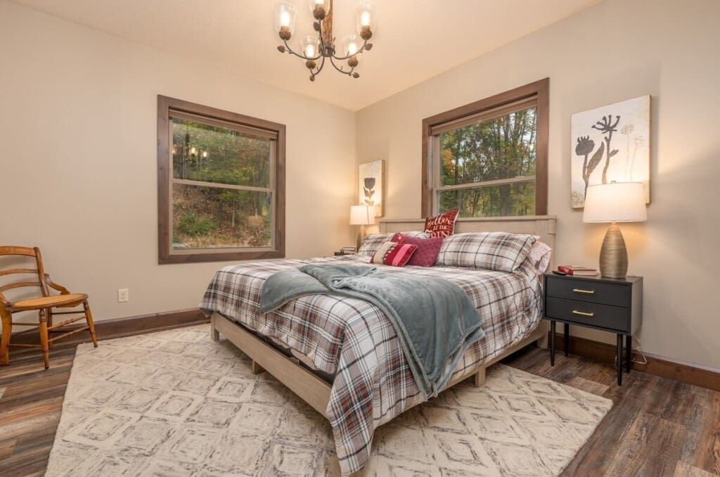 Hilton Hideaway bedroom with king bed