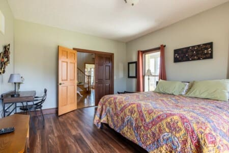 Liberty Hill Lodge Main Floor bedroom