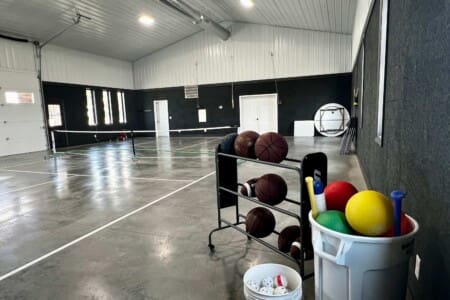 Millhart Lodge Sugarcreek Ohio Climate controlled gym