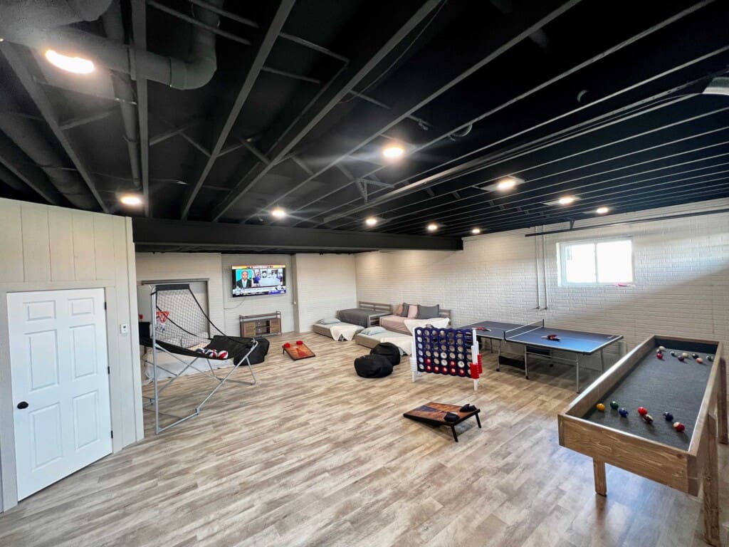 Millhart Lodge Game room