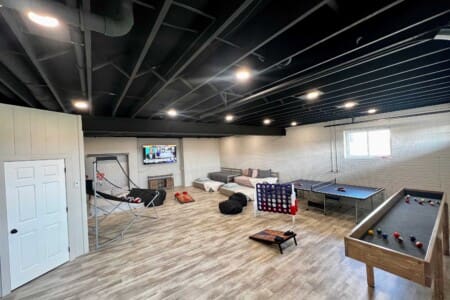 Millhart Lodge Game room