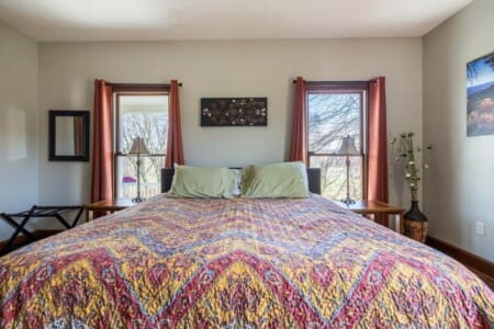 Liberty Hill Lodge Main Floor bedroom