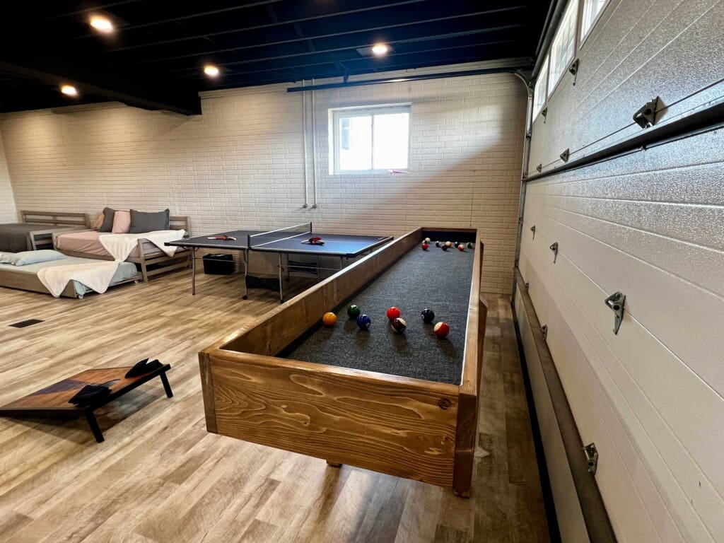 Millhart Family Lodge & Rec Center Sugarcreek Ohio game room