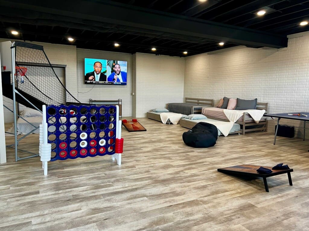 Millhart Family Lodge & Rec Center Sugarcreek Ohio game room