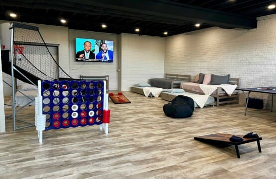 Millhart Family Lodge & Rec Center Sugarcreek Ohio game room