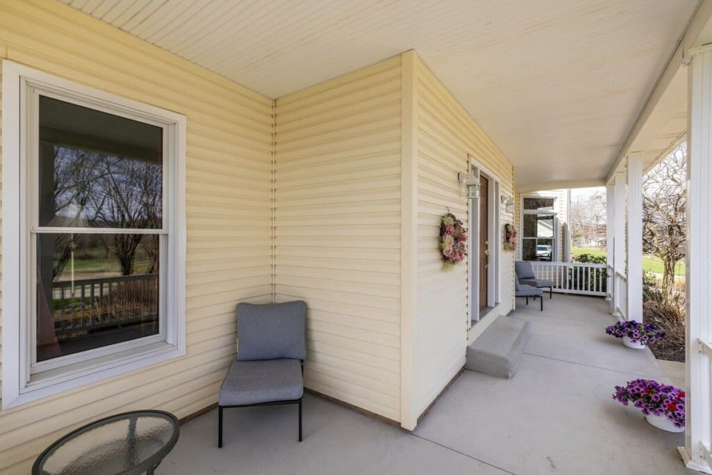 Liberty Hill Lodge Front Porch, New Philadelphia Ohio