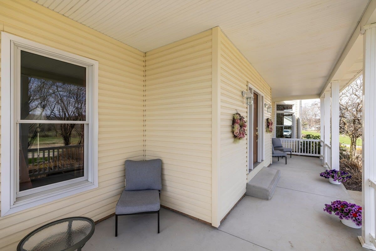 Liberty Hill Lodge Front Porch, New Philadelphia Ohio