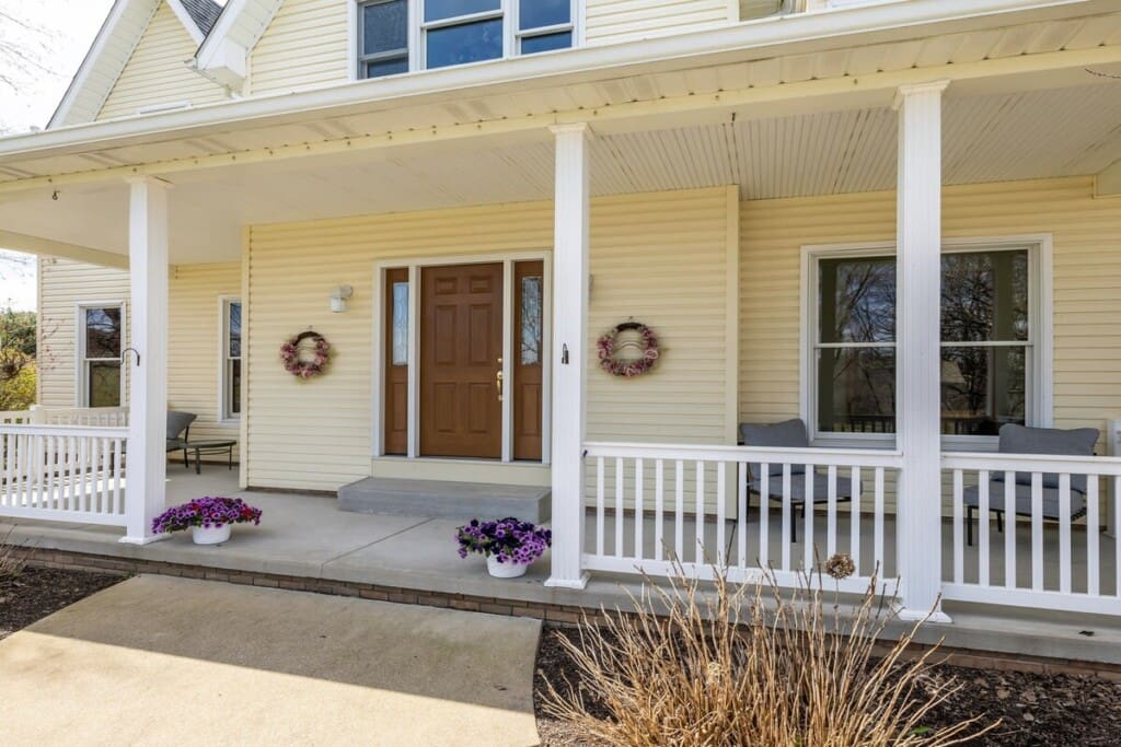 Liberty Hill Lodge Front Porch, New Philadelphia Ohio