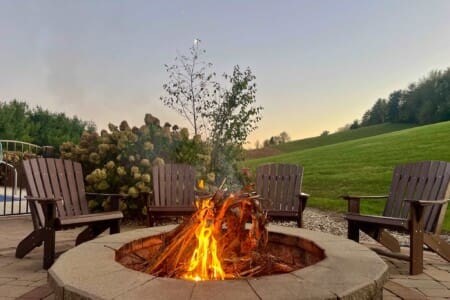 Liberty Hill Lodge Fire Pit