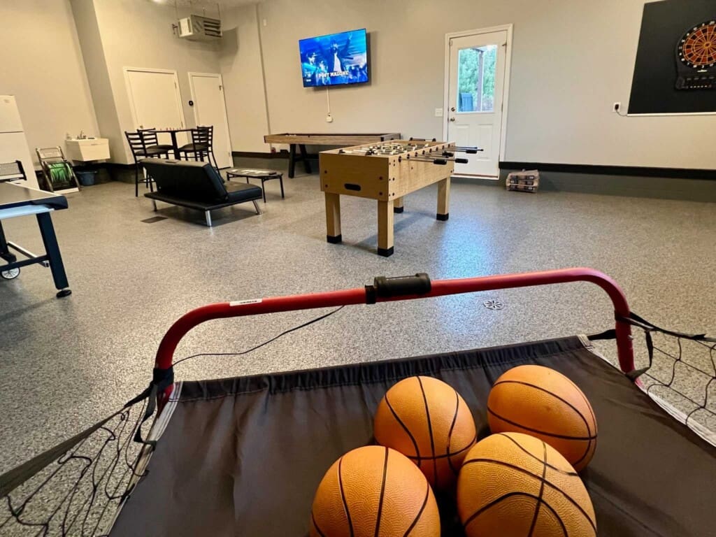 Liberty Hill Lodge Game room