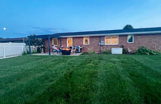 Backyard at 30 something