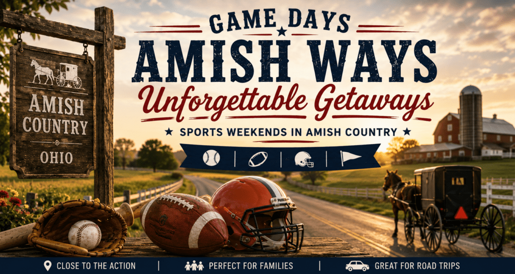 Amish Sports Themed Getaways