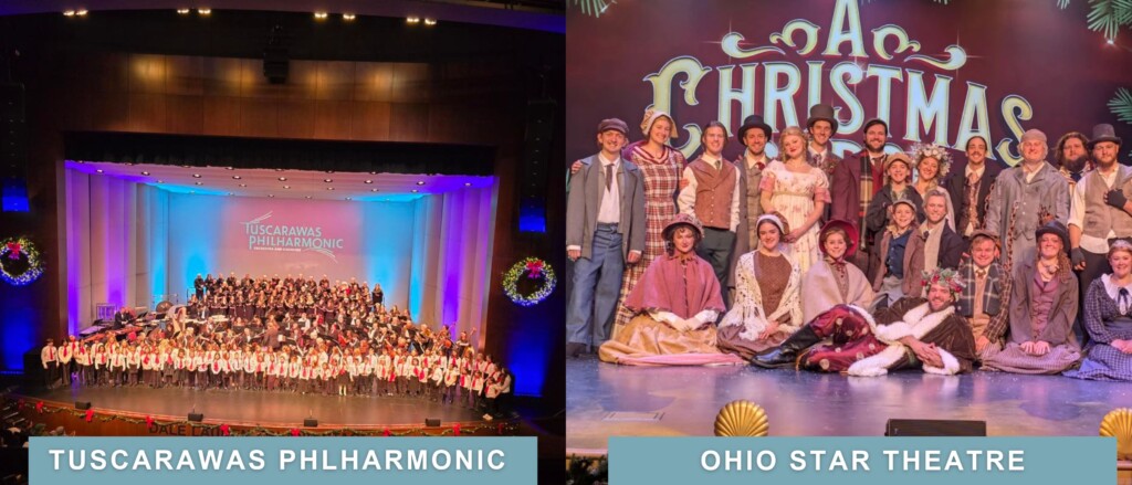 Christmas concerts and holiday theater performances near Sugarcreek and New Philadelphia Ohio.